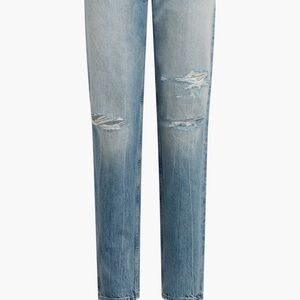 Hudson Jeans James High Waist Ripped Tapered Straight Leg Jeans (Big Dipper)